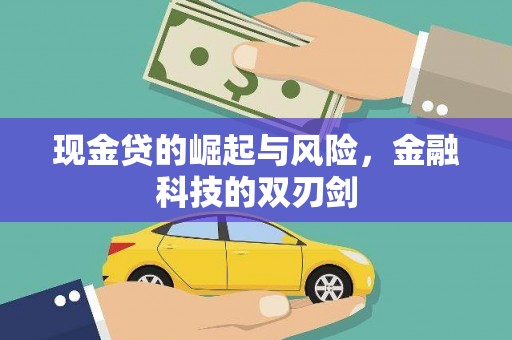 五原现金贷的崛起与风险，金融科技的双刃剑