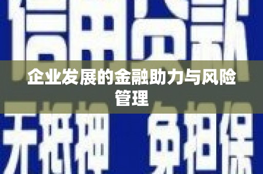 五原企业发展的金融助力与风险管理