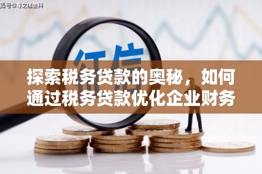 五原探索税务贷款的奥秘，如何通过税务贷款优化企业财务