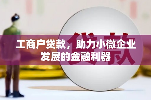 五原工商户贷款，助力小微企业发展的金融利器