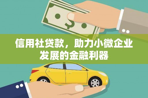 五原信用社贷款，助力小微企业发展的金融利器